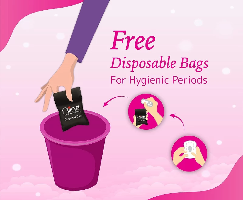 Niine Naturally Soft Ultra Thin XL+ Sanitary Pads, 6 Pads-7.webp